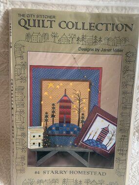 The City Stitcher Starry Homestead 4 Quilt Pattern